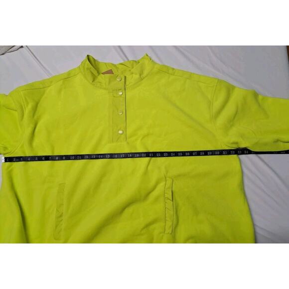 Women's Relaxed-Fit Recycled Polyester Microfleece High Neck Pullover Size 5X - Picture 5 of 10